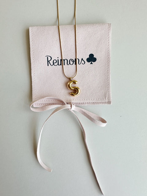 Collar con Inicial globo Reimons