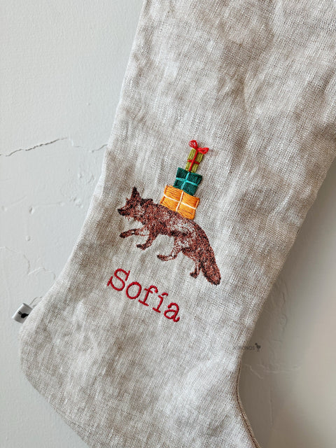 Bota de Navidad Serie Animal