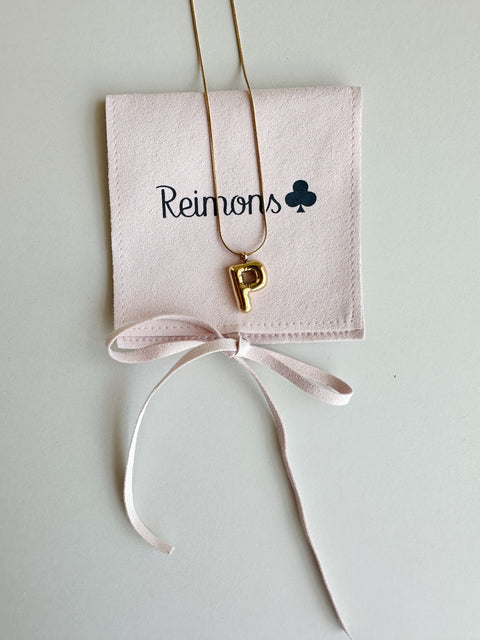 Collar con Inicial globo Reimons