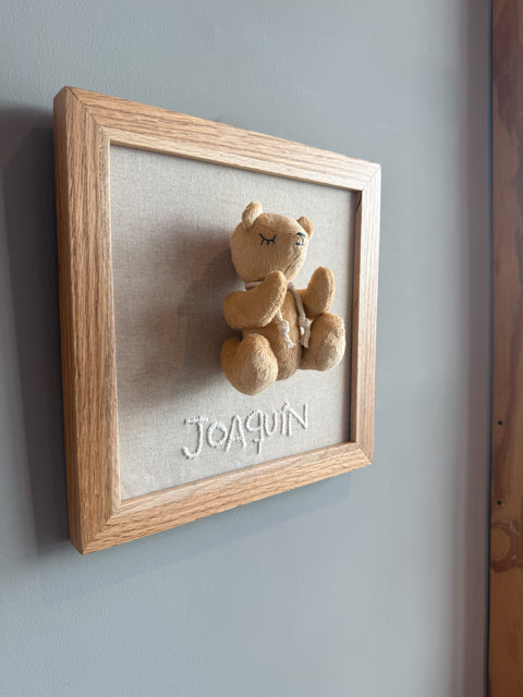 Letrero cuadrado Teddy Bear