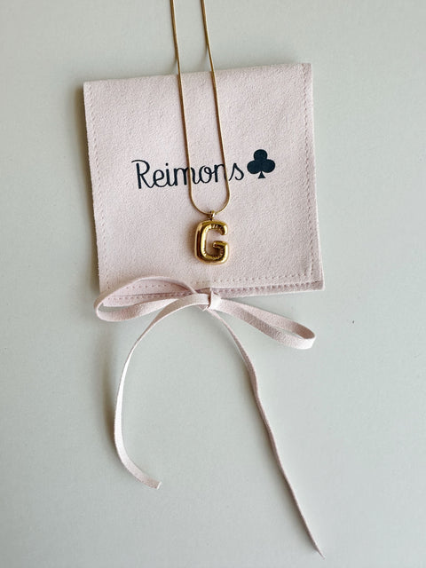 Collar con Inicial globo Reimons
