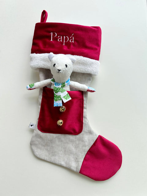 Bota de Navidad Serie Cascabel