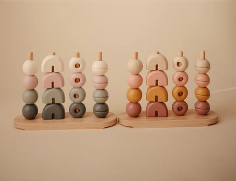 Base de figuras apilables- mushie