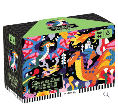 Rompecabezas Dragones Glow in the dark