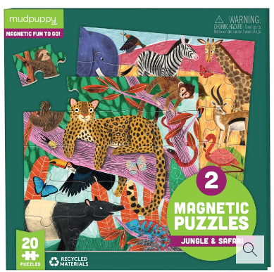 Rompecabezas Safari & Jungle Magnetic