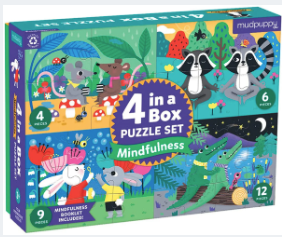 Rompecabezas Mindfulness set de 4