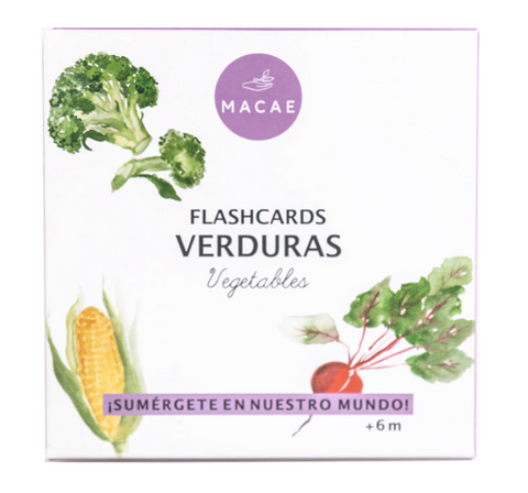 Flashcards Impermeables Verduras