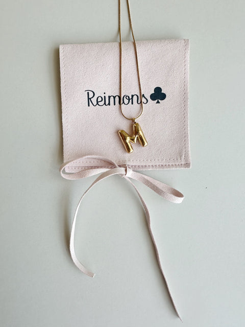 Collar con Inicial globo Reimons