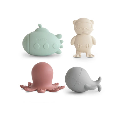 Set de juguetes de baño del mar