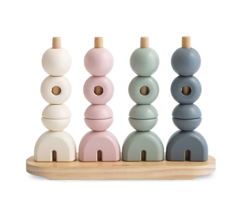 Base de figuras apilables- mushie