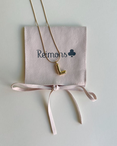 Collar con Inicial globo Reimons