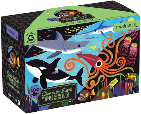 Rompecabezas Ocean Predators Glow in the dark