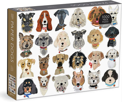 Rompecabezas Paper Dogs