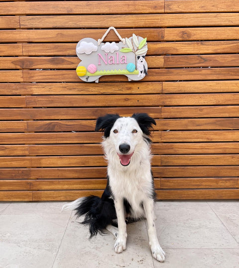 Letrero para mascota