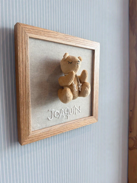 Letrero cuadrado Teddy Bear