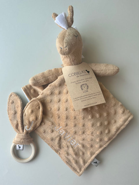 Cobijilla de caballo + mordedera bunny