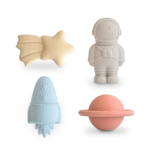 Set de juguetes de baño del espacio