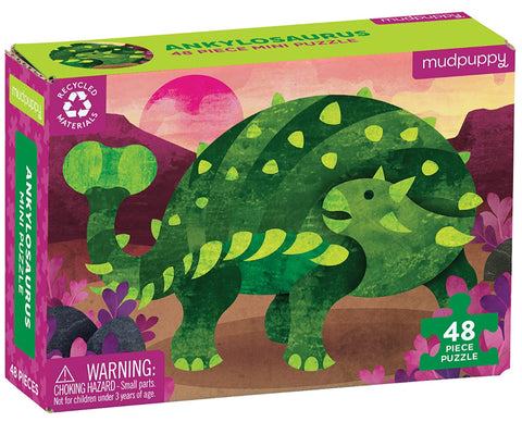 Rompecabezas mini Ankylosaurus