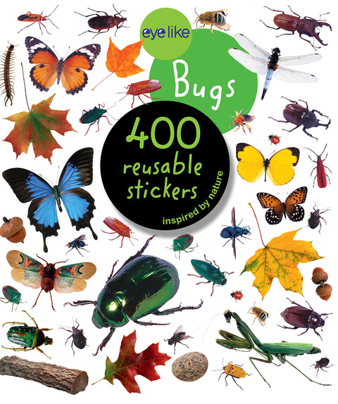 Cuento "400 reusable stickers bugs"